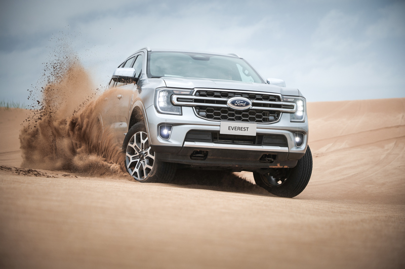 Nueva Ford Everest 2025: SUV de 7 asientos y 300 CV