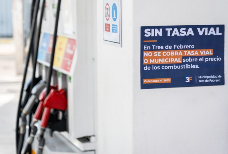 Vencimiento plazo para informar Tasa Vial en surtidores