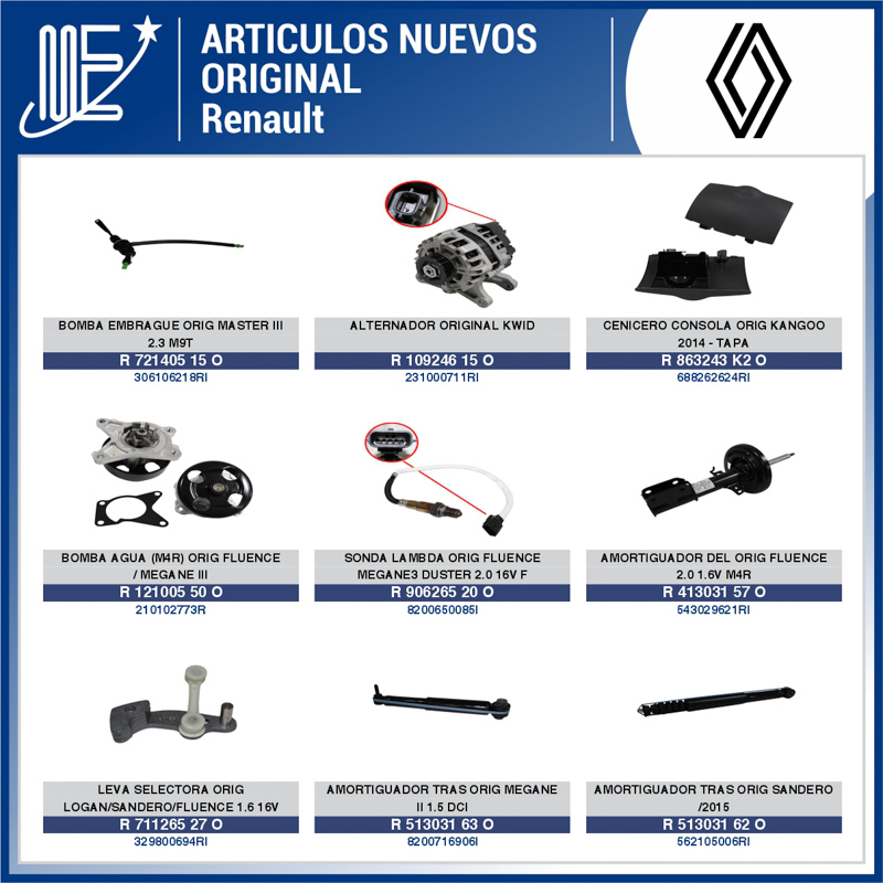 Expoyer: repuestos originales Renault 