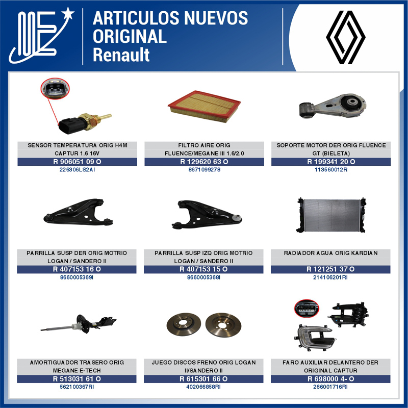 Expoyer: repuestos originales Renault 