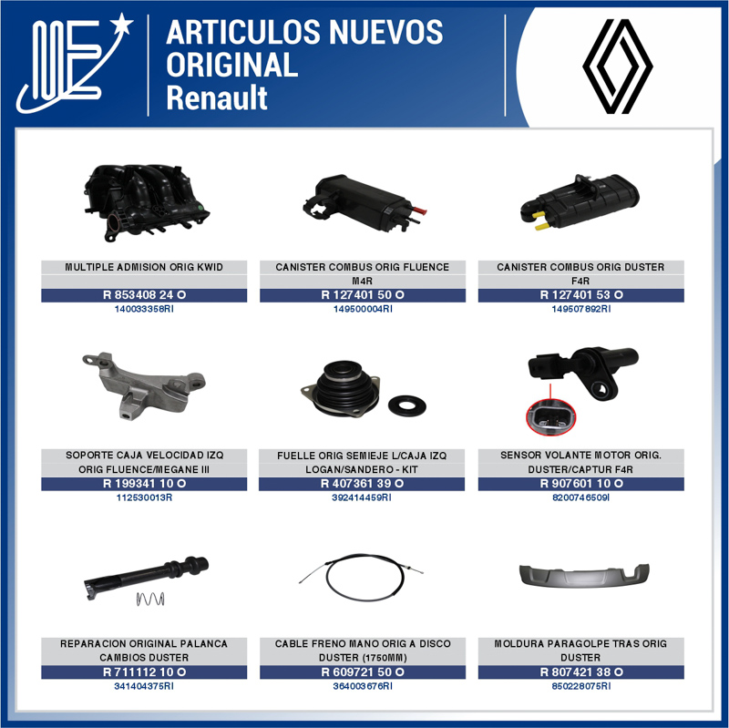 Expoyer: repuestos originales Renault 