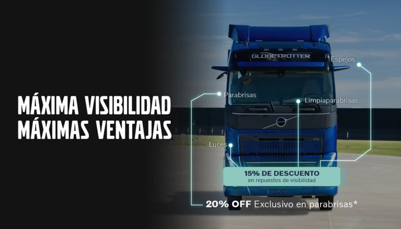 Volvo Trucks & Buses lanza promoción para visibilidad segura