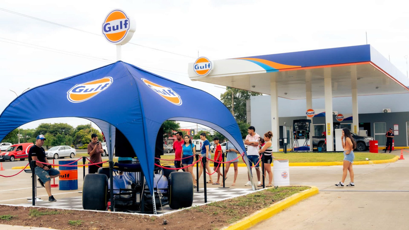 Gulf instala su primer cargador para autos eléctricos en Argentina