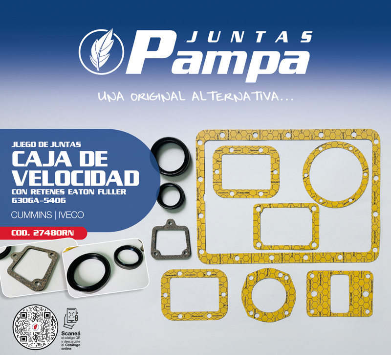 Juntas Pampa: Juego de juntas para caja de velocidad