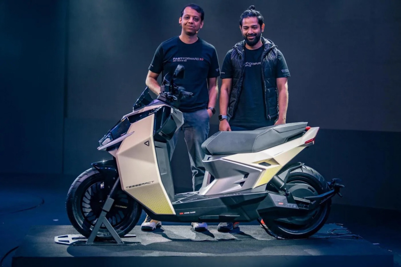 Ultraviolette presenta el scooter eléctrico Tesseract