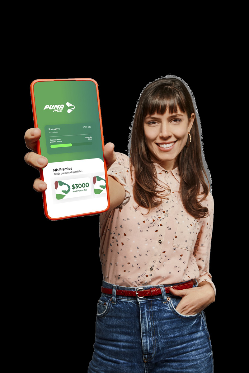 Puma Pris suma pagos de GNC y compras en tiendas