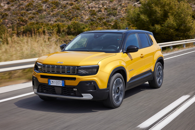 Ya está disponible Jeep Avenger eléctrico
