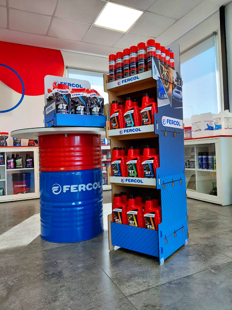 Fercol lanza un nuevo exhibidor para Estaciones de Servicio