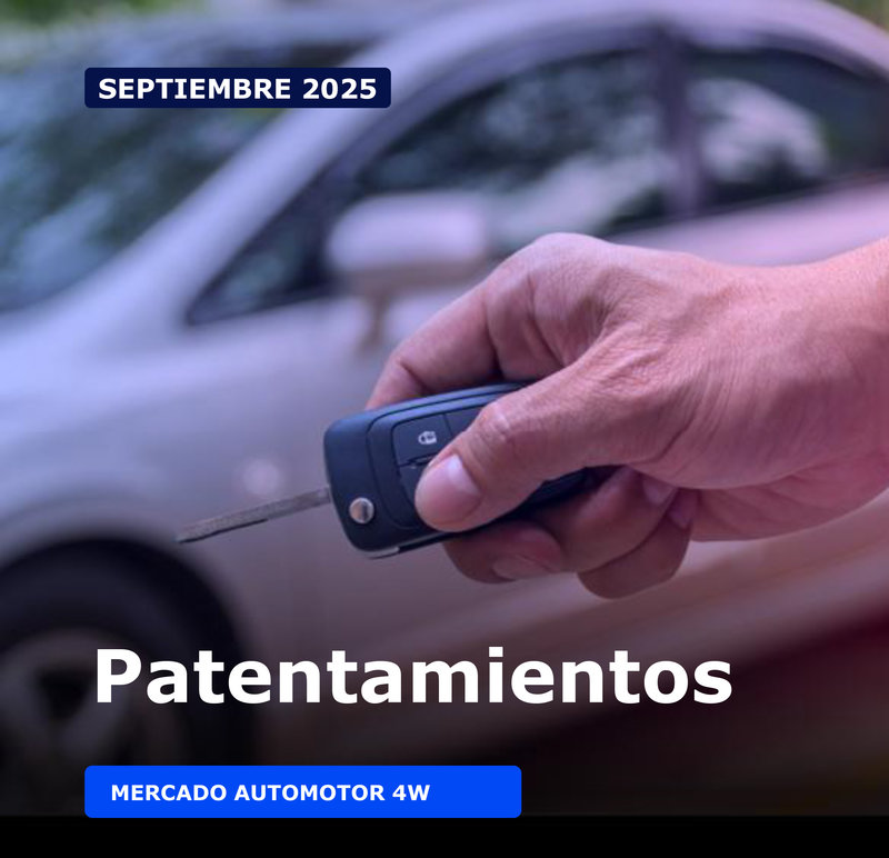 Crecen los patentamientos en septiembre 