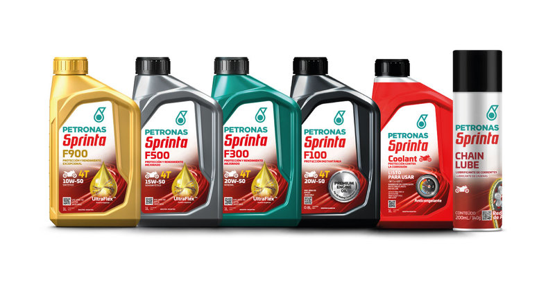 PETRONAS Sprinta ofrece lubricación para motos
