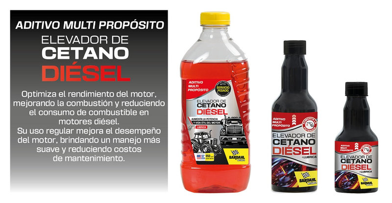 Elevador de Cetano Diesel de BARDAHL