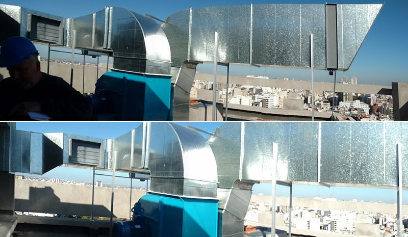 Extractores de aire axiales de ELEMAK