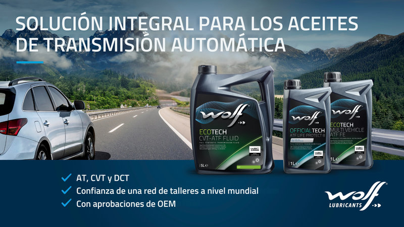 Lubricantes Wolf : Una gama para cada transmisión automática