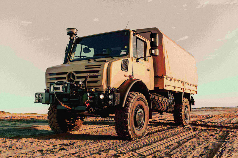 Ejército Argentino incorpora 48 camiones UNIMOG U4000