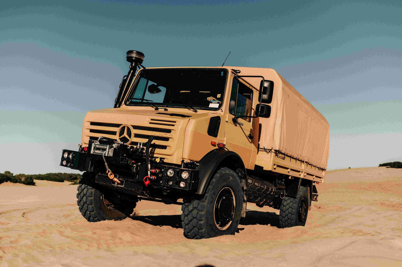 Ejército Argentino incorpora 48 camiones UNIMOG U4000