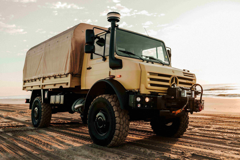 Ejército Argentino incorpora 48 camiones UNIMOG U4000