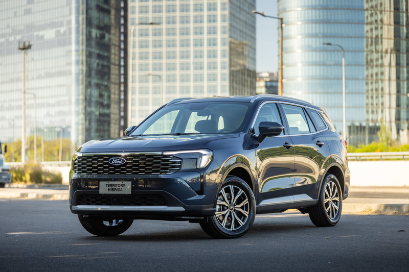 Ford Territory Híbrida con motor full hybrid