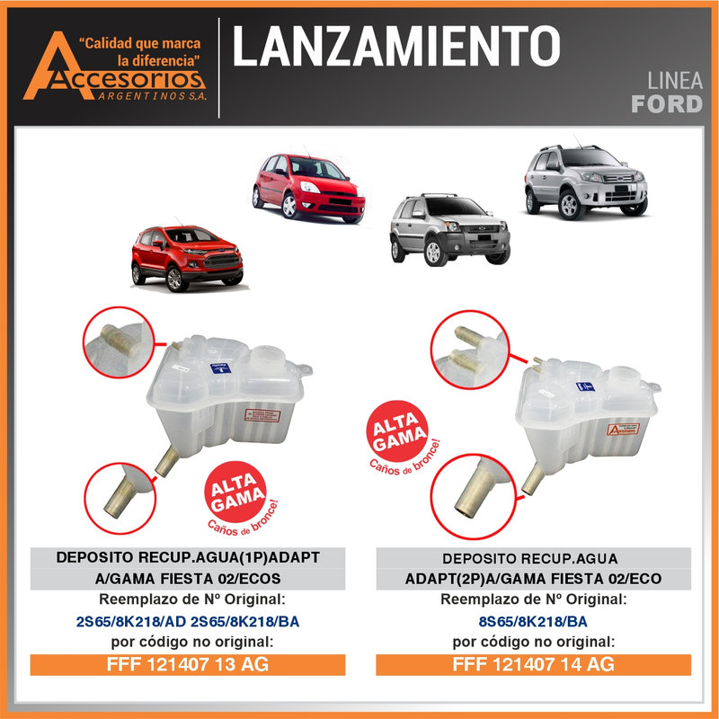 Accesorios Argentinos lanza nueva línea de piezas