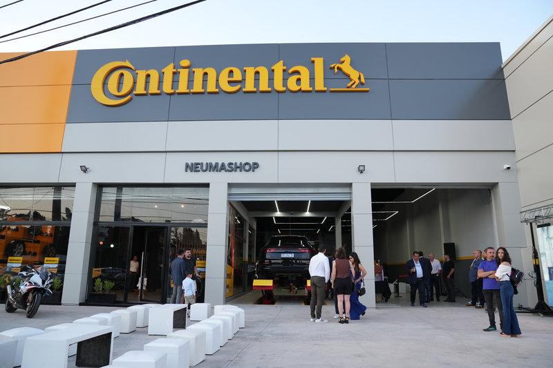 Grupo Corven trae Continental con Tire Center Pilar
