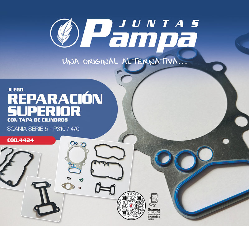 Juego de reparación tapa de cilindros Scania Serie 5