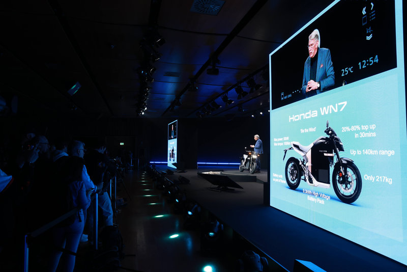 Honda WN7: debut mundial de la moto eléctrica