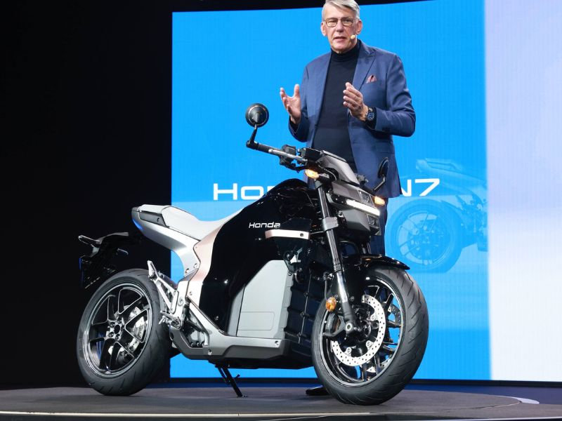 Honda WN7: debut mundial de la moto eléctrica