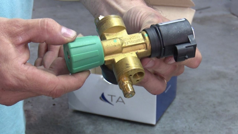 Válvulas de GNC: no deben reinstalarse