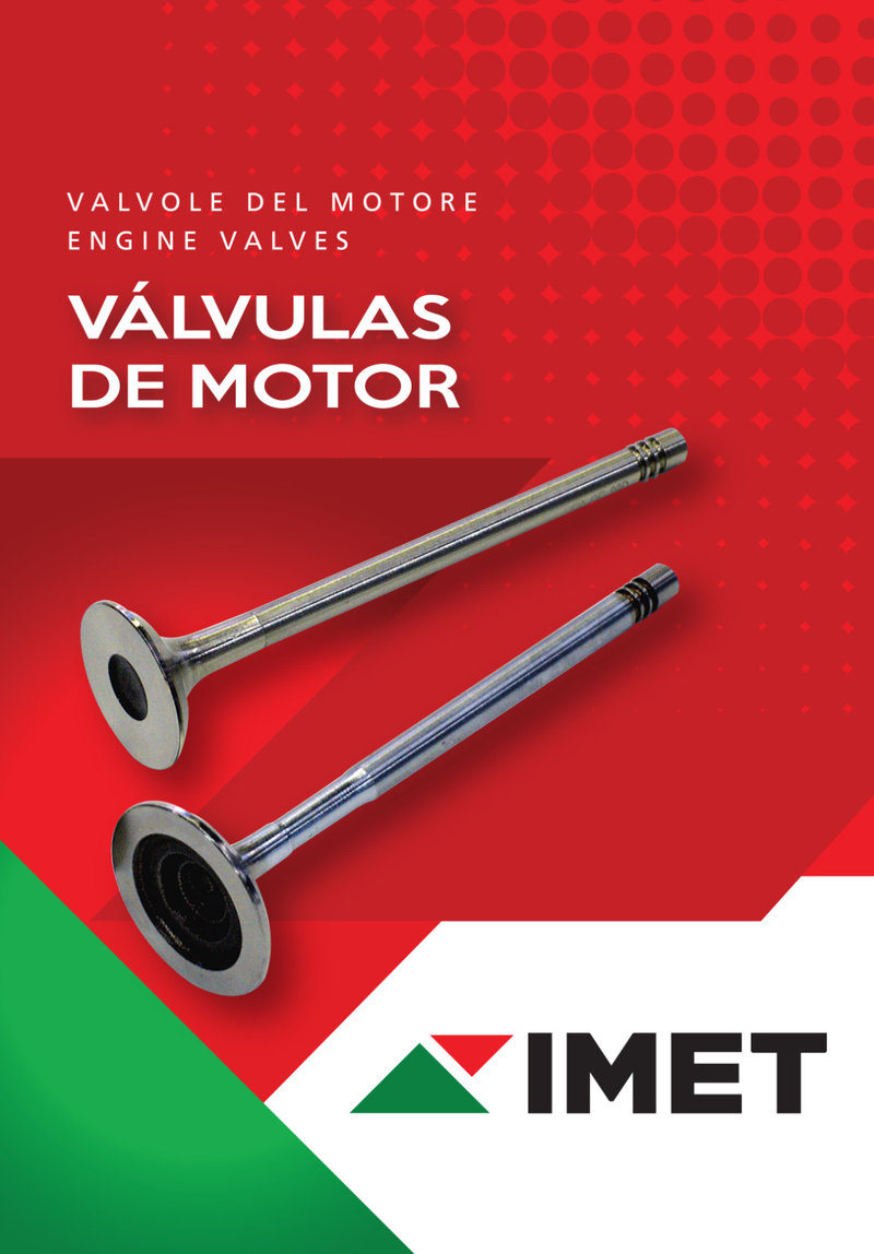 Nuevo lanzamiento: Válvulas de Motor IMET