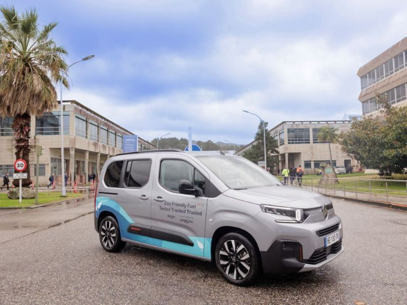 Citroën Berlingo recorre Europa con combustible HVO