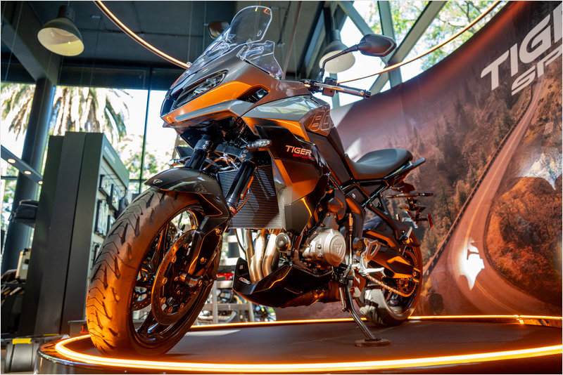 Triumph lanza la Tiger Sport 800 en Argentina