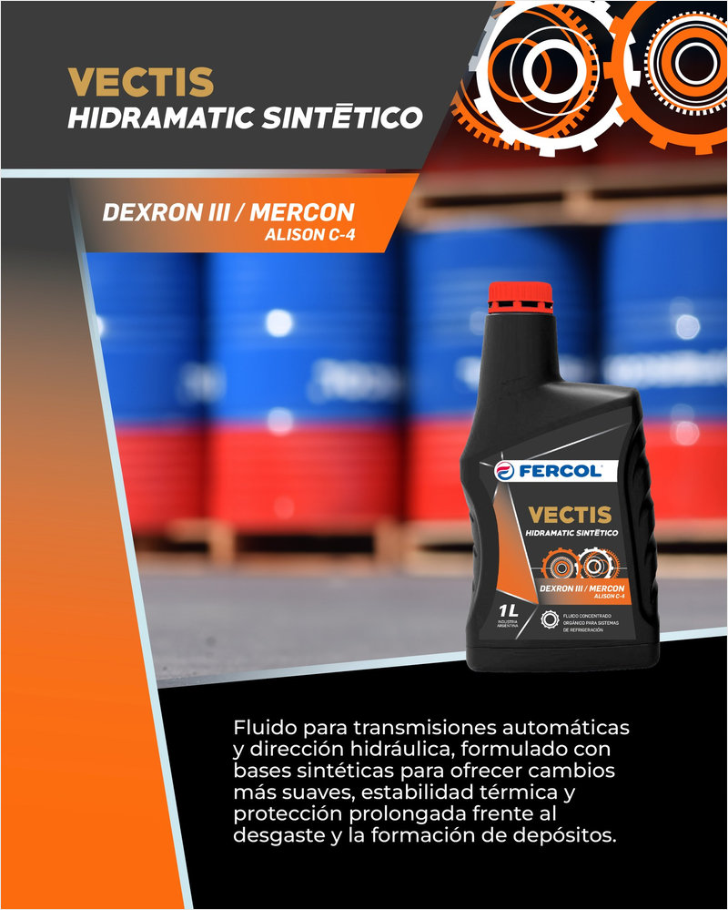 Renovación línea Vectis con Hidramatic Sintético DIII