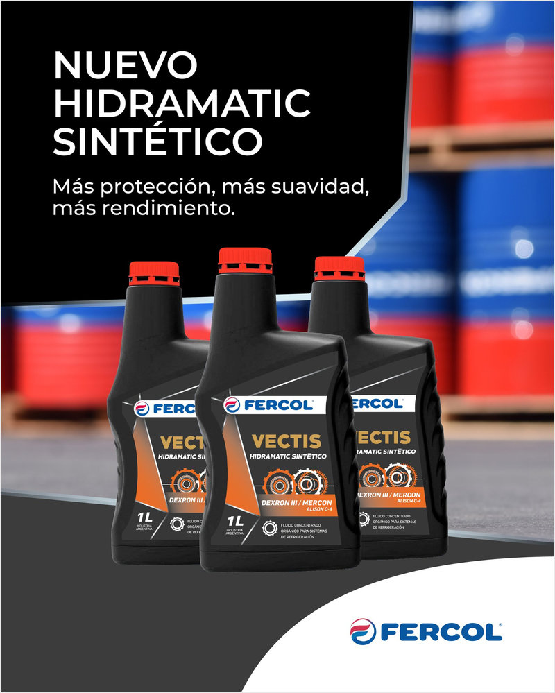 Renovación línea Vectis con Hidramatic Sintético DIII