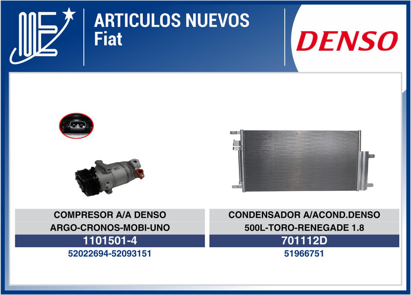 Expoyer suma compresores Denso a su catálogo