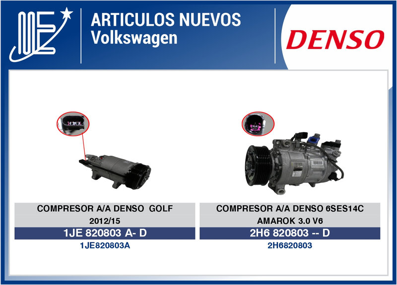 Expoyer suma compresores Denso a su catálogo