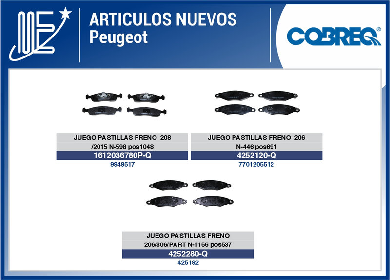 Expoyer presenta pastillas Cobreq por aplicación
