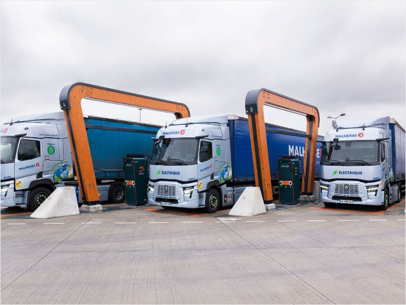 Renault Trucks electrifica corredor logístico clave