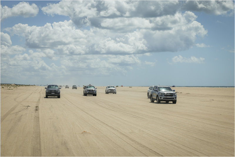 Ford Argentina prueba la nueva Everest todoterreno